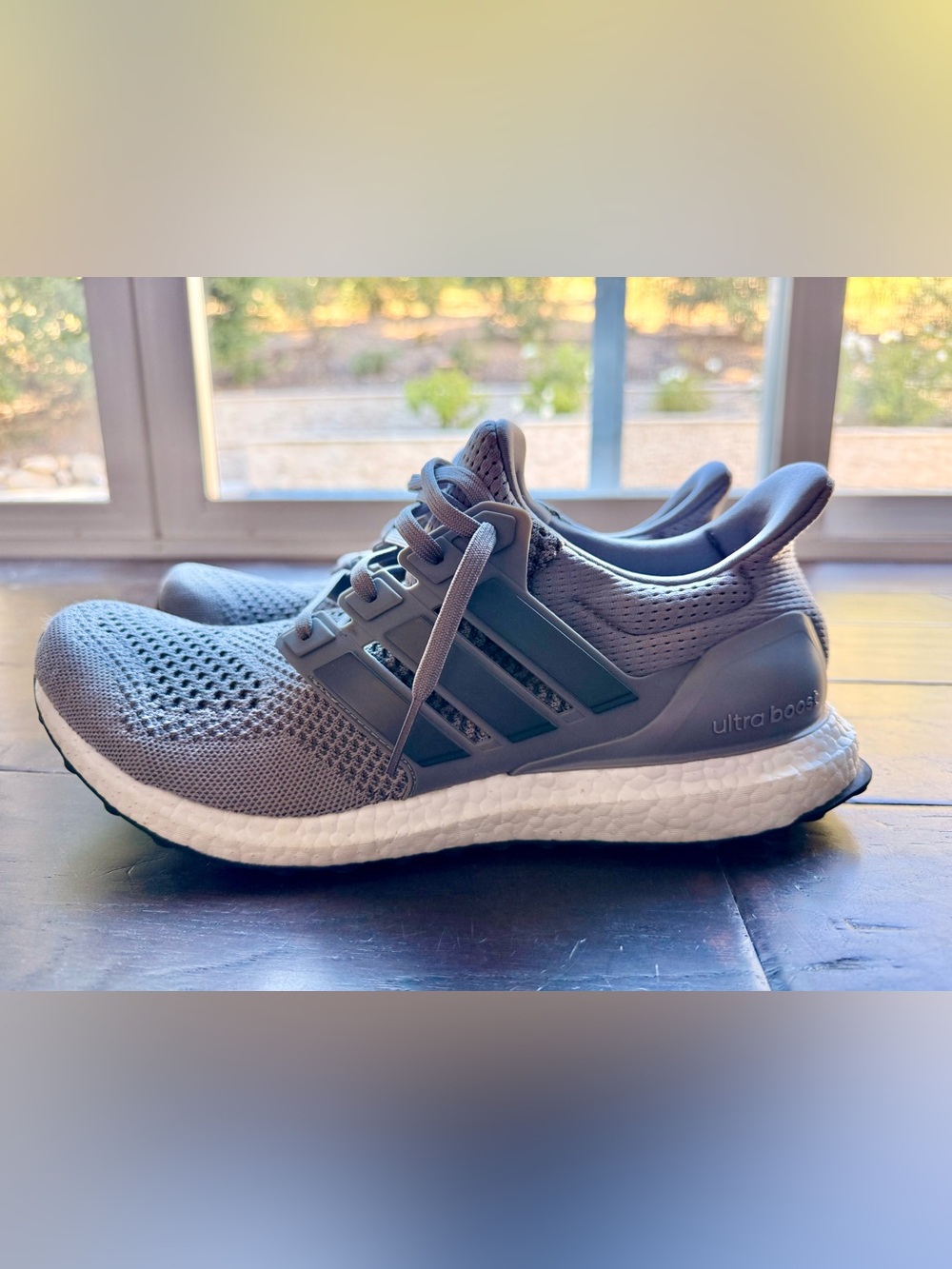 Adidas Men's Grey UltraBoost in Great Condition Men’s Size 13